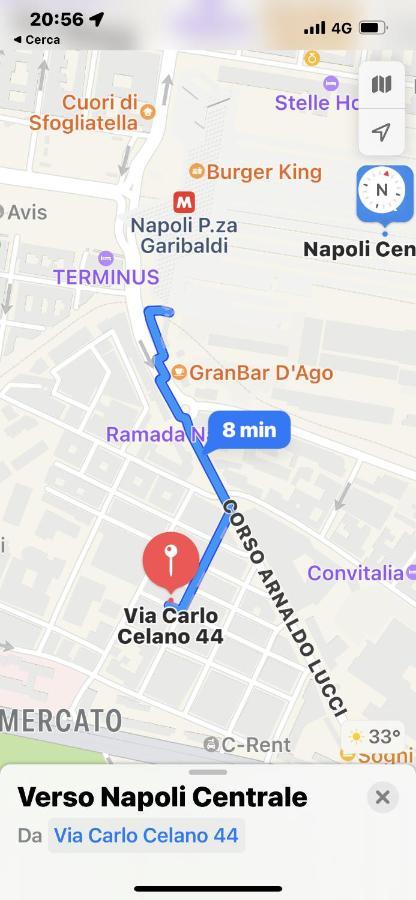 Appartamento Casa Gold Napoli Esterno foto
