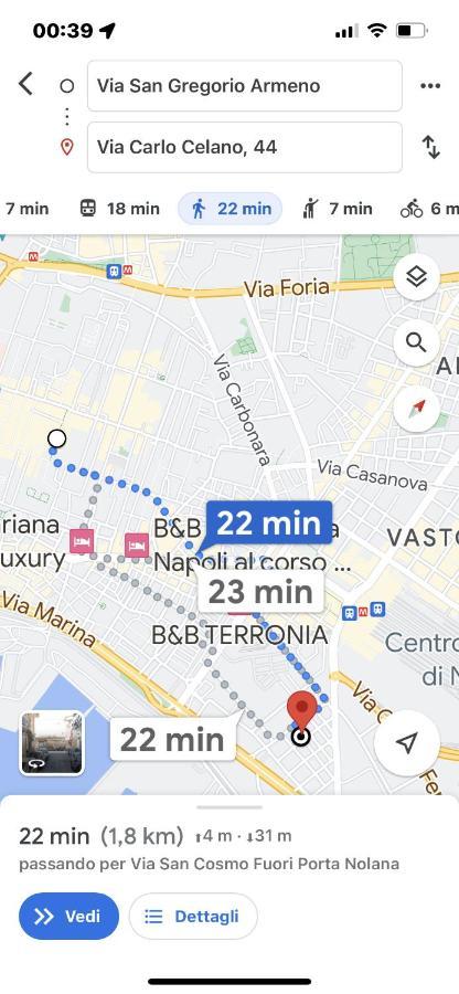 Appartamento Casa Gold Napoli Esterno foto